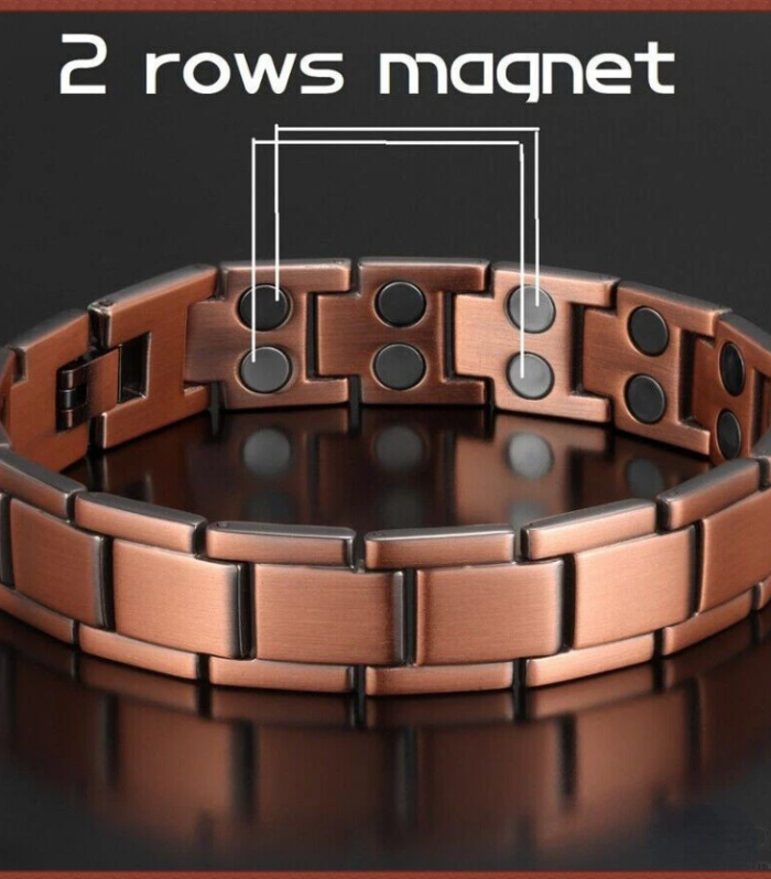 Magnetic Therapy Copper Bracelet for Arthritis Pain Relief